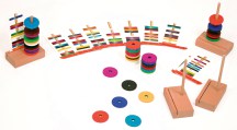 A3334330 Magnetische schijven set voor 4 p 01 Tangara Groothandel voor de Kinderopvang Kinderdagverblijfinrichting